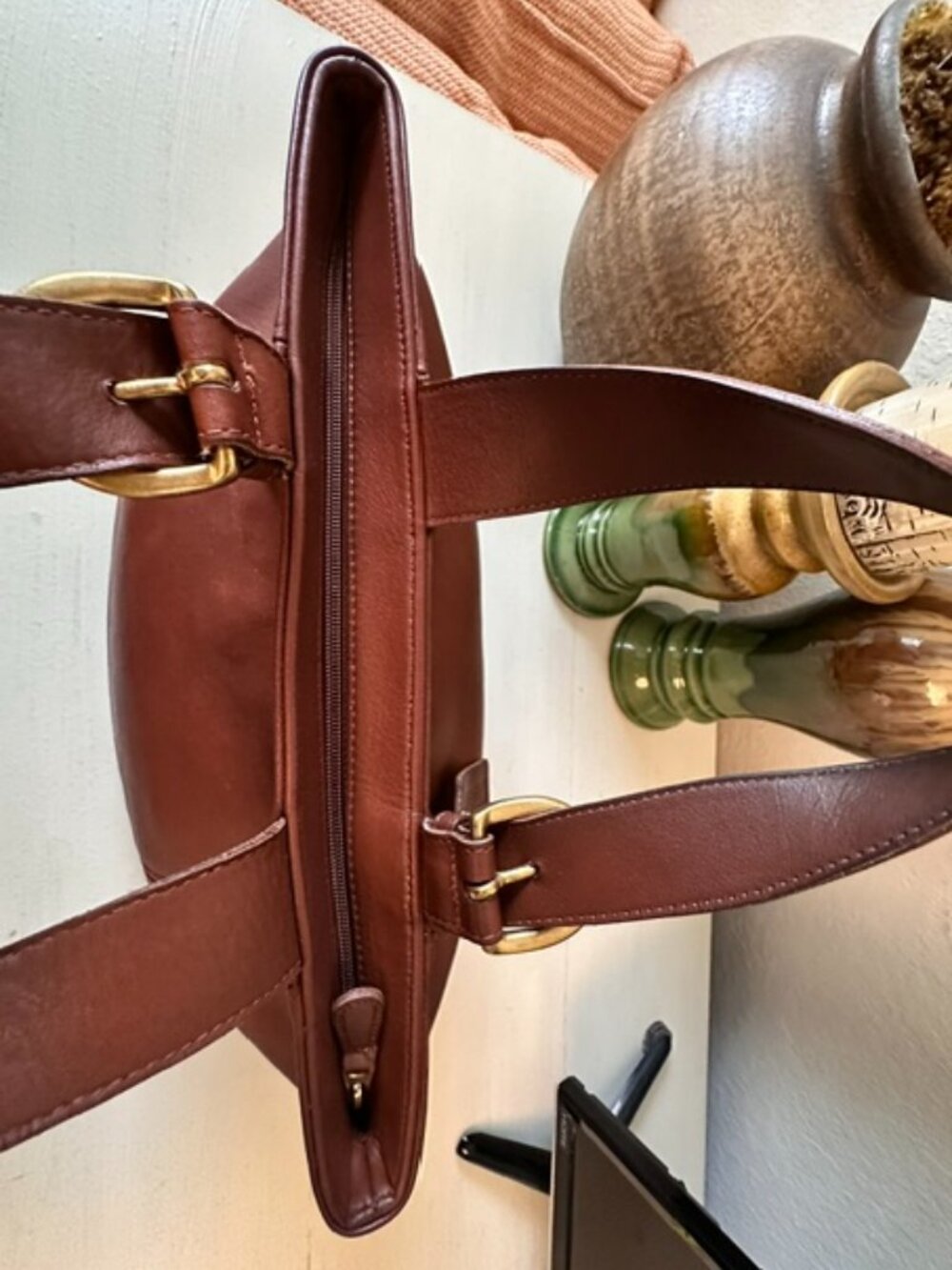 Vintage Restored COACH Waverly Tote #4133-EVC - Picture 6 of 14